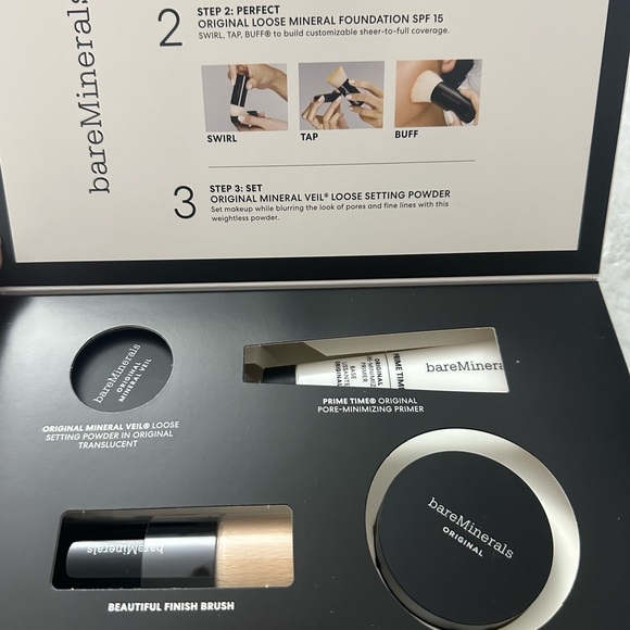 BareMinerals The Original Get Started Kit 4 Piece Mineral Makeup Set brand new - Picture 3 of 12